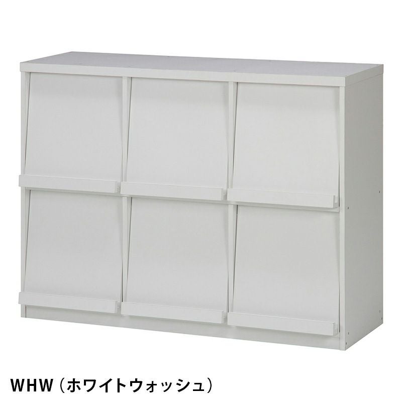 ディスプレイラック 120幅 3列 2段 不二貿易