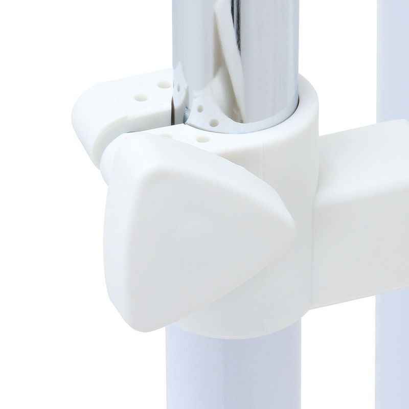 【5個セット】パイプダブルハンガー 4644-A0-WH 14202 不二貿易