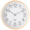 【3個セット】電波掛時計 プライウッド Φ28cm