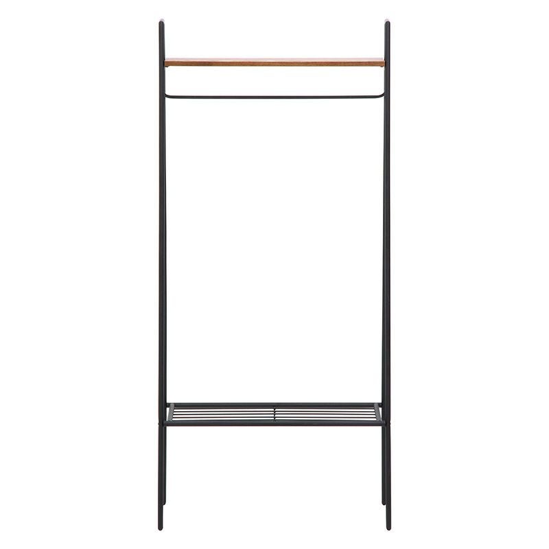 ワードローブ レアル 不二貿易 ブラウン C/D:10846 ヴィンテージ調 コートハンガー ハンガーラック