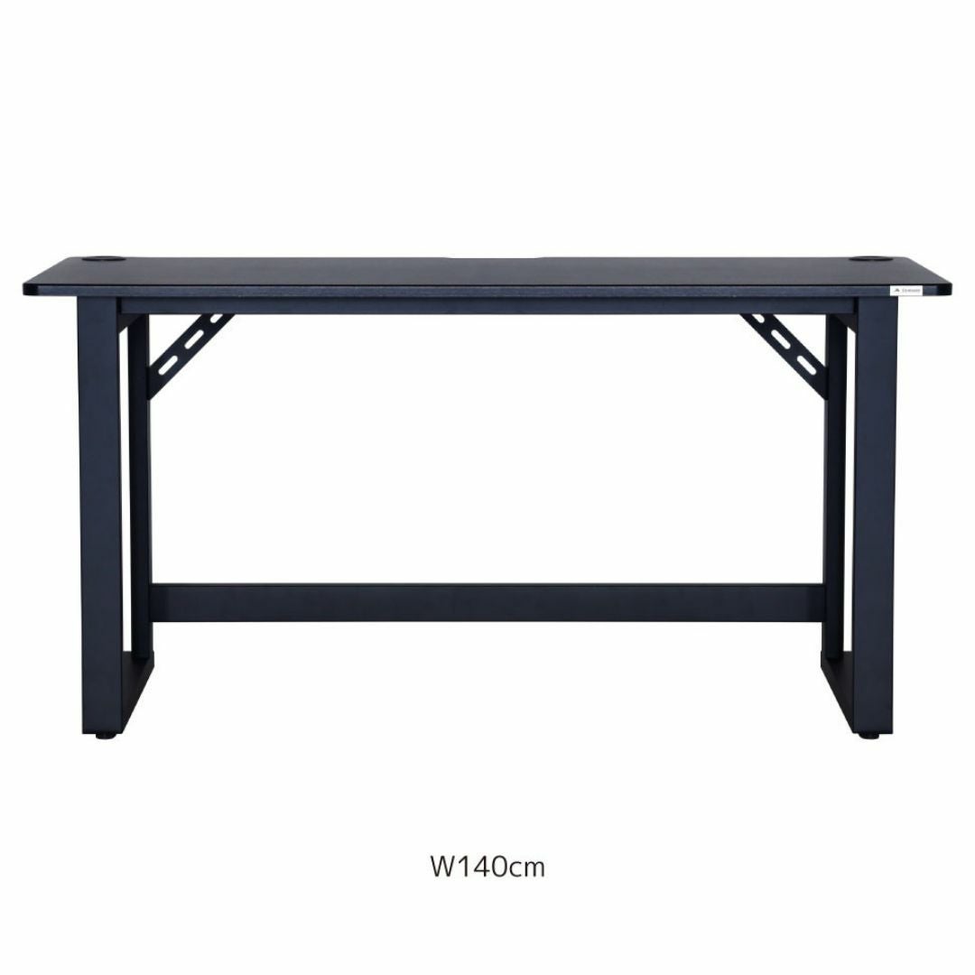 関家具 Contieaks Grounds V2 グラウンズ ゲーミンデスク ブラック 黒 幅 W120cm W140cm