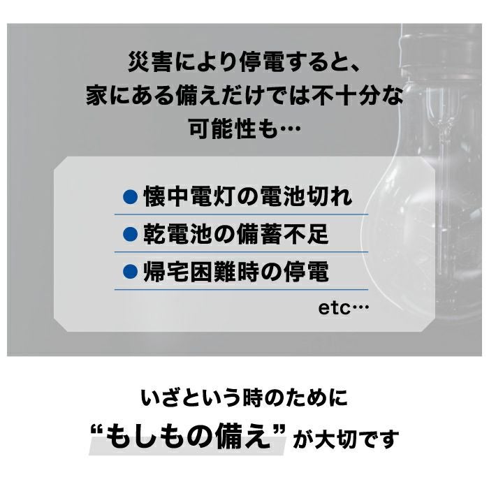 水で光るLEDライト ミズアカリ