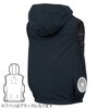 防災 空調服フード付きベスト S・M・L・LLバック